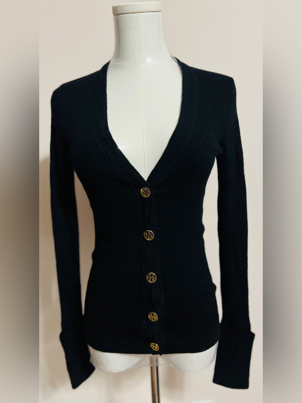 Tory Burch Simone Cardigan Merino Wool